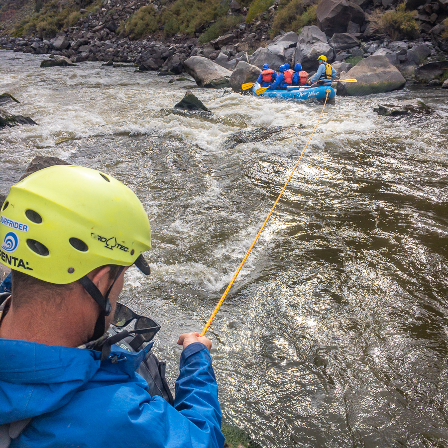 Neil getting ready to help Joey out of the corner.