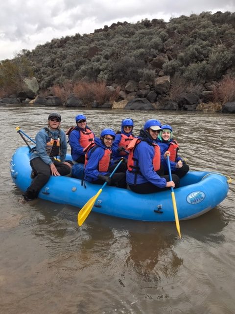 The Neely family, on the Rio Grande