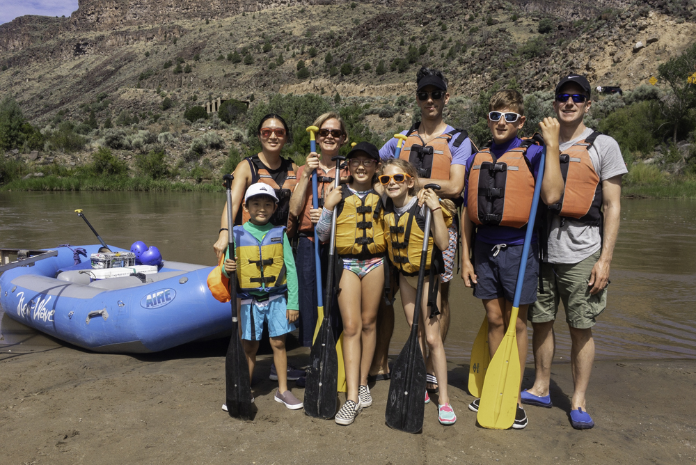 The best family rafting adventues of New Meixico.