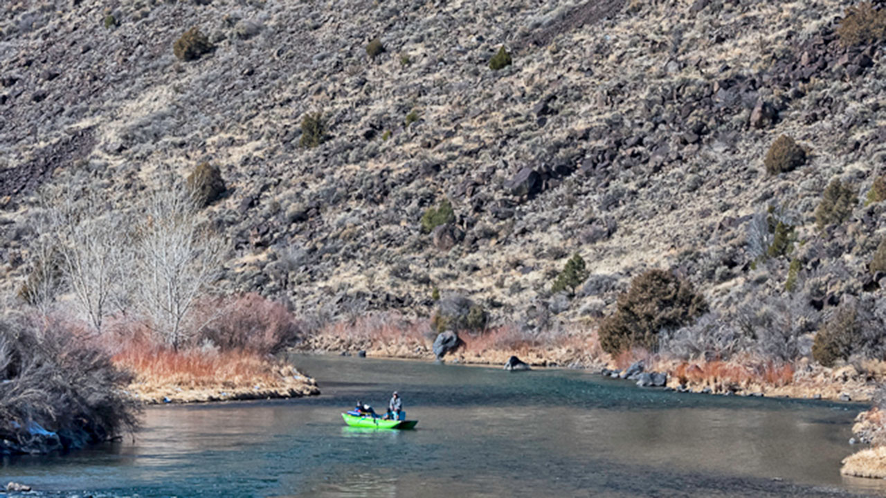 On The Rio Grande River