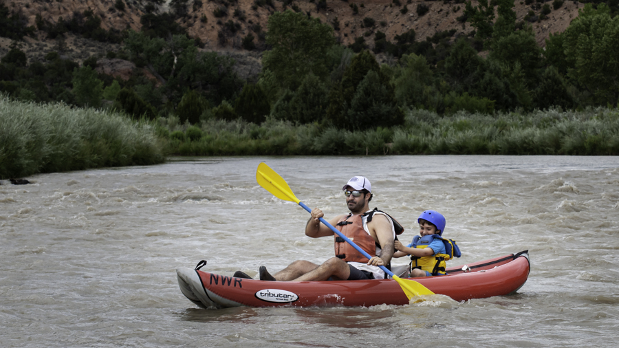 Funyak the Rio Chama with your family this summer.