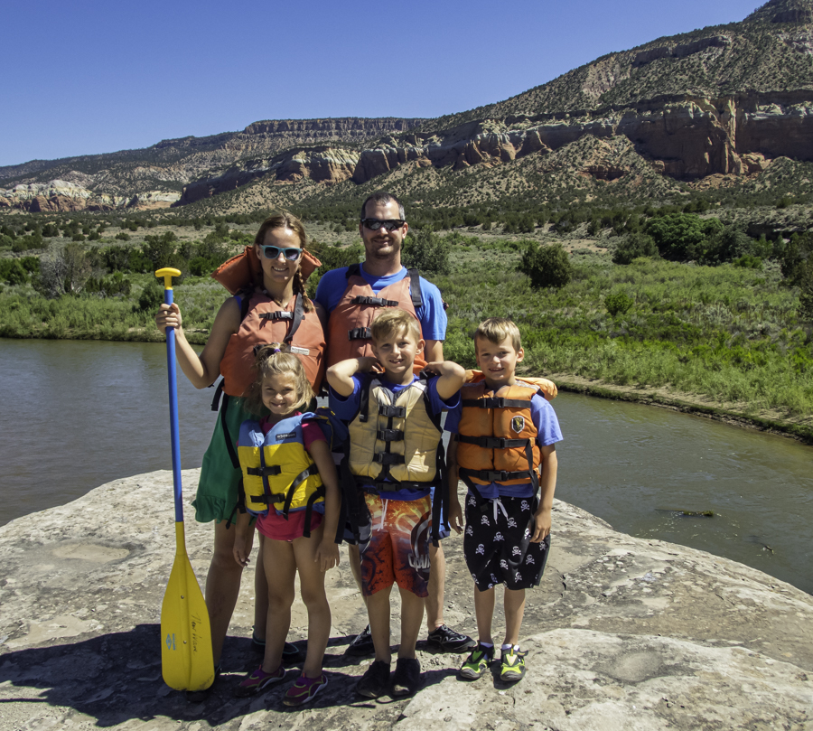 The rio Chama is the perfect adventure for the entire family.
